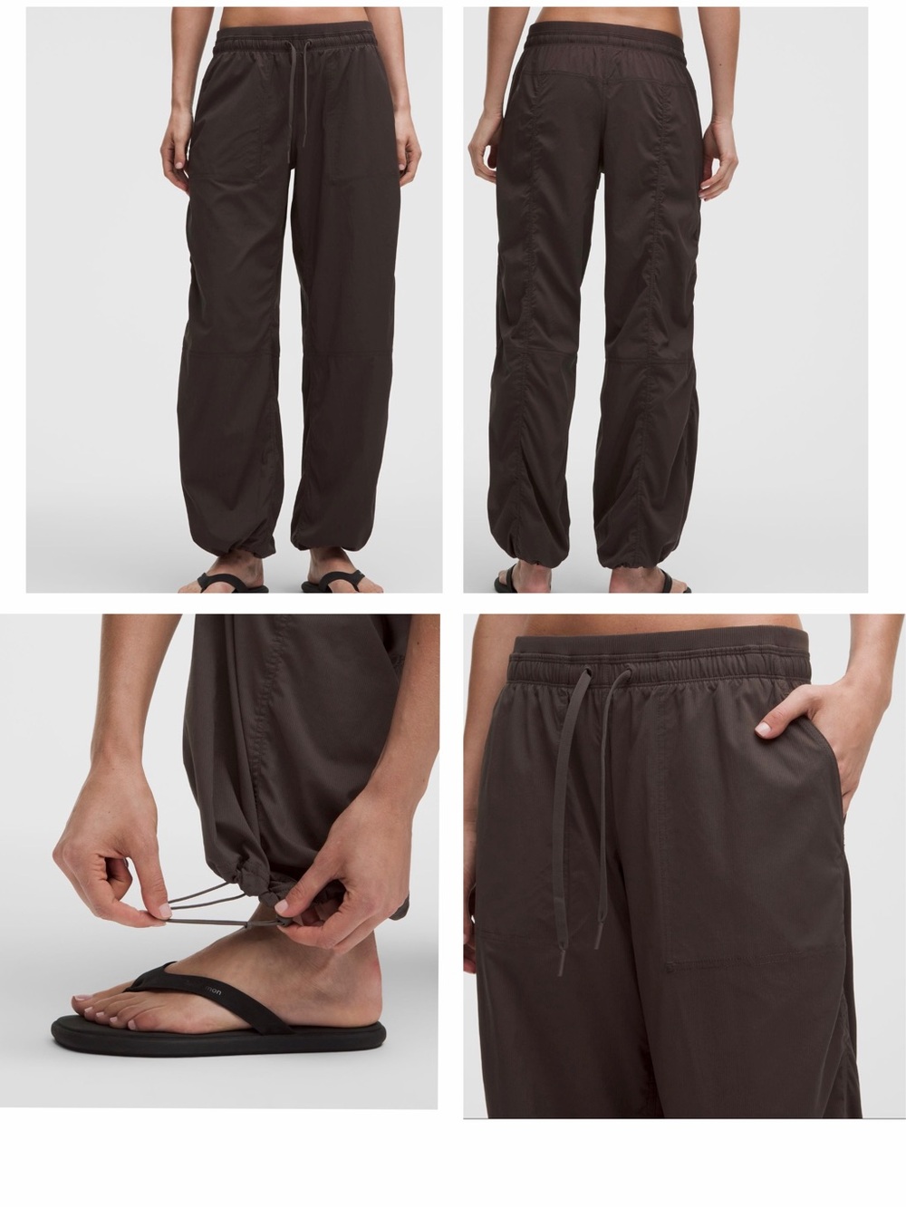 lululemon athletica Relaxed Drawstring Joggers - Dark Brown